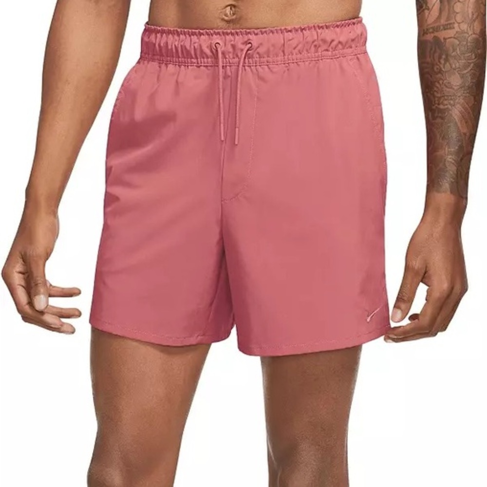 NWT nike running orange coral unlimited running short